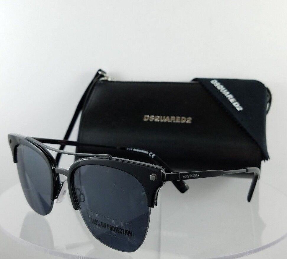 Brand New Authentic Dsquared2 Sunglasses DQ 0251 Kris 01A 55mm Frame DQ251