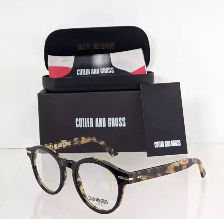 Brand New Authentic CUTLER AND GROSS OF LONDON Eyeglasses 1338 C 06 51mm