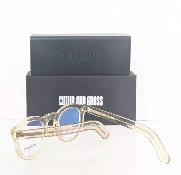 Brand New Authentic CUTLER AND GROSS OF LONDON Eyeglasses 0734 GOP 0734 48mm