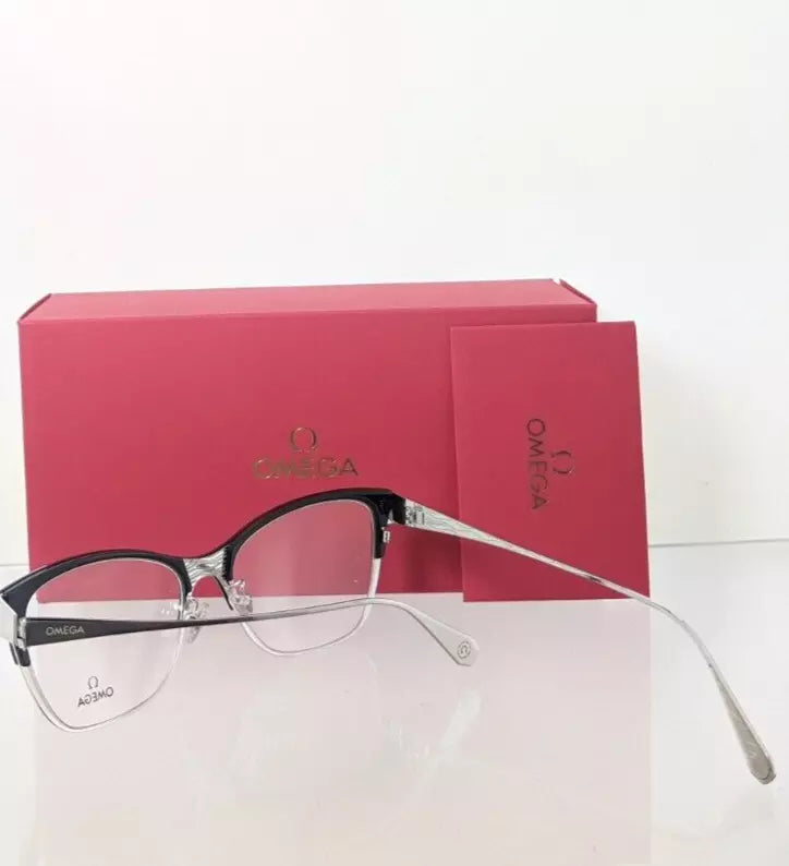 Brand New Authentic OMEGA Eyeglasses 5001 - H 052 01A 54mm Frame