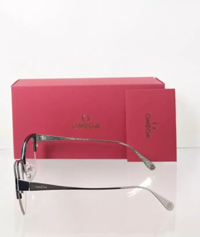 Brand New Authentic OMEGA Eyeglasses 5001 - H 052 01A 54mm Frame