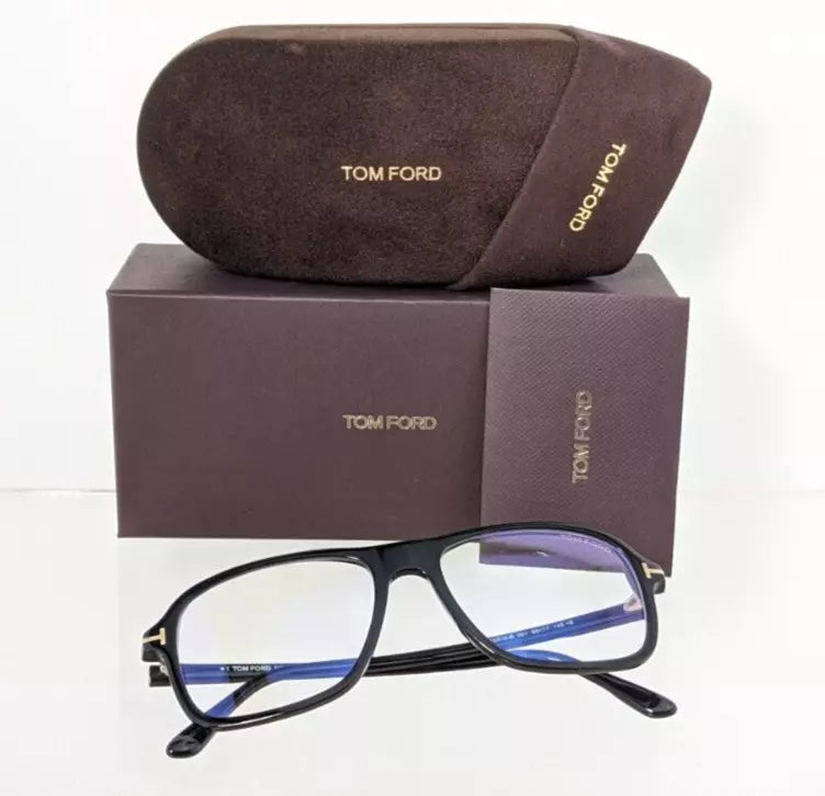 Brand New Authentic Tom Ford TF 5806 Eyeglasses 001 Frame FT 5806-B Frame 55mm