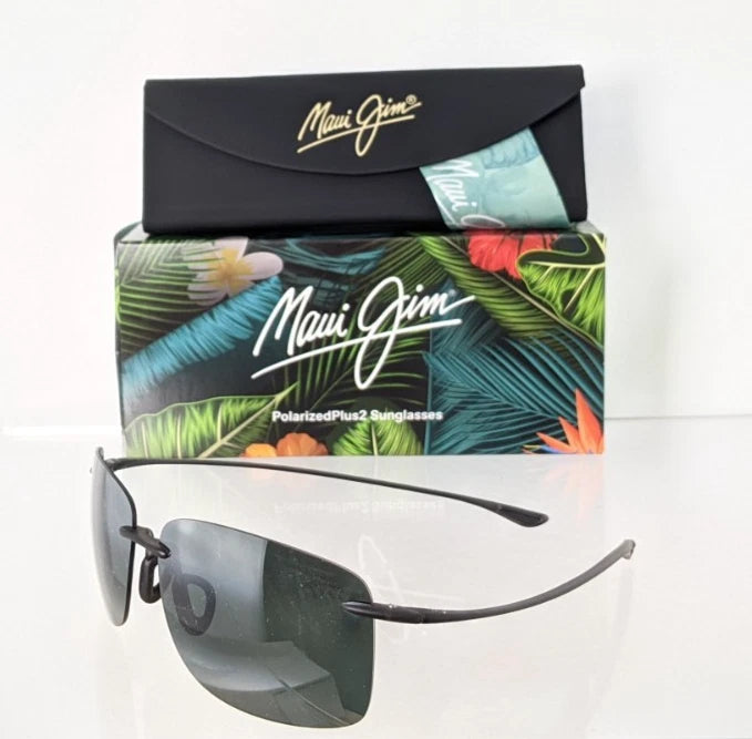 Brand New Authentic Maui Jim Sunglasses HEMA MJ 443 - 11M MPLT - BG 62mm