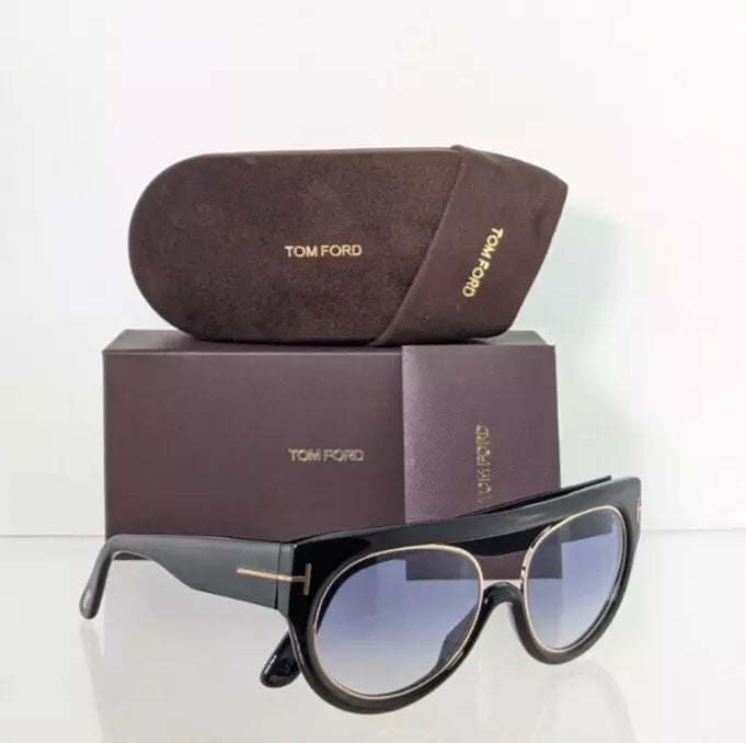 Brand New Authentic Tom Ford Sunglasses FT TF 360 01B Alana TF0360 55mm