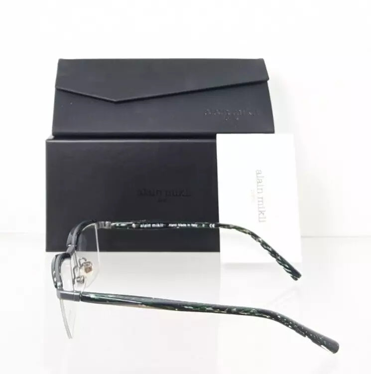 New Authentic Alain Mikli 2022 Eyeglasses A0 2022 E412 53mm Grey/Green