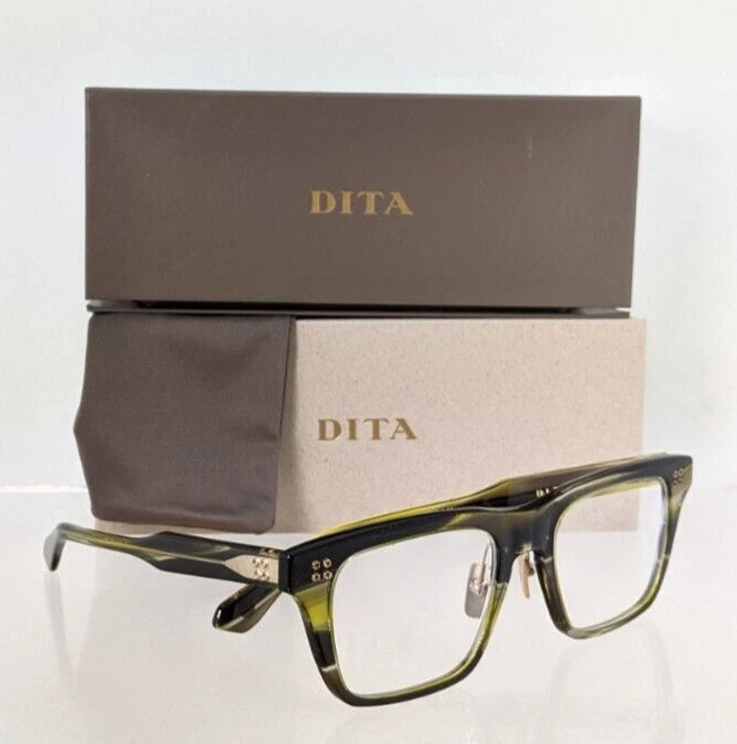 New Authentic Dita Eyeglasses THAVOS DTX-713-A-03 Olive Green 53mm Frame
