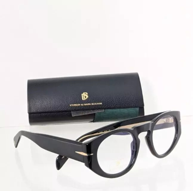 Brand New Authentic David Beckham Eyeglasses DB 7033 2M2G6 Black Frame