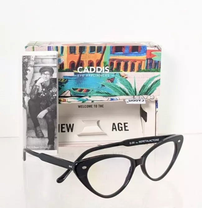 New Authentic CADDIS Eyeglasses Nepetalactone 52mm Black Frame