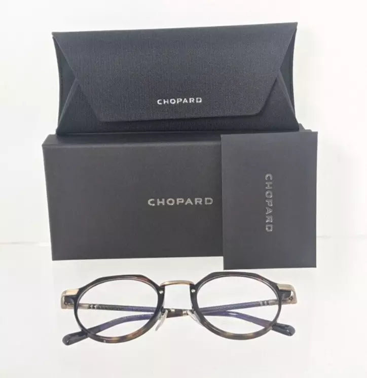 Brand New Authentic Chopard Eyeglasses VCH D85 08TS Carbon Fibe 49mm VCD85 Frame