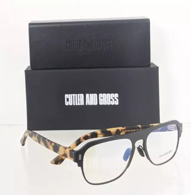 Brand New Authentic CUTLER AND GROSS OF LONDON Eyeglasses 1365 03 : 1365 55mm