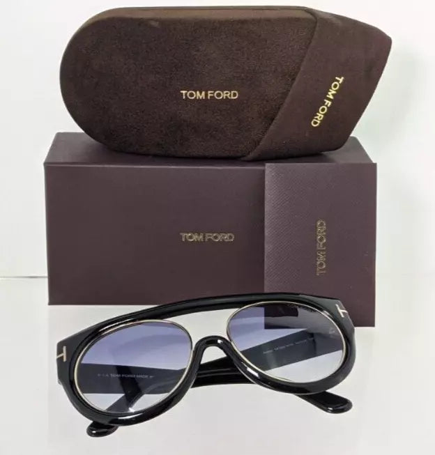 Brand New Authentic Tom Ford Sunglasses FT TF 360 01B Alana TF0360 55mm