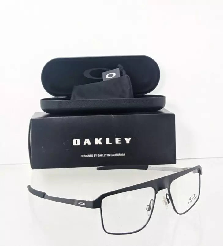 Brand New Authentic Oakley Eyeglasses 3245 - 0151 Satin Black Fuel Line