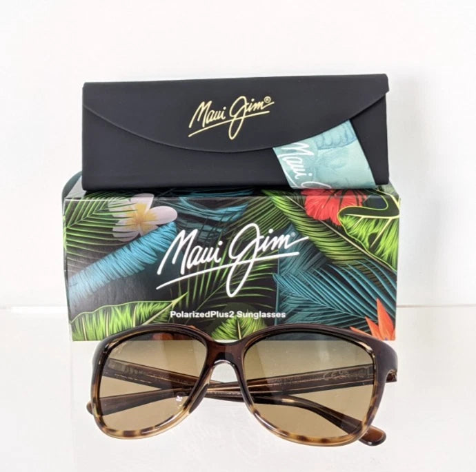 Brand New Authentic Maui Jim Sunglasses STARFISH MJ 744 - 01T STG-SG 56mm Frame