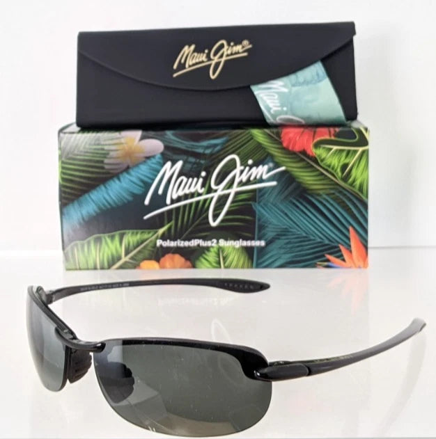 Brand New Authentic Maui Jim Sunglasses MAKAHA MJ 405 - 02 MP - BG 64mm