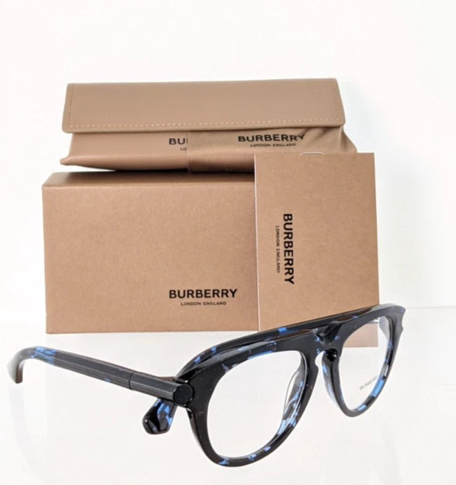 Brand New Authentic Burberry BE 2408 4111 Eyeglasses 2408-U Blue 51mm Frame