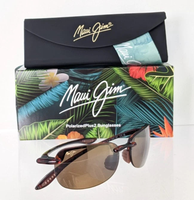 Brand New Authentic Maui Jim Sunglasses SANDY BEACH MJ 408 - 10 MP - BG 56mm