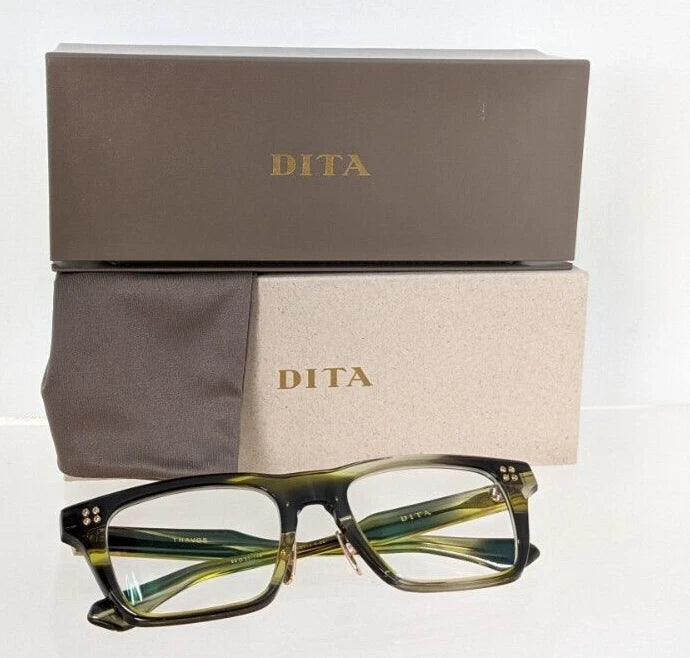 New Authentic Dita Eyeglasses THAVOS DTX-713-A-03 Olive Green 53mm Frame