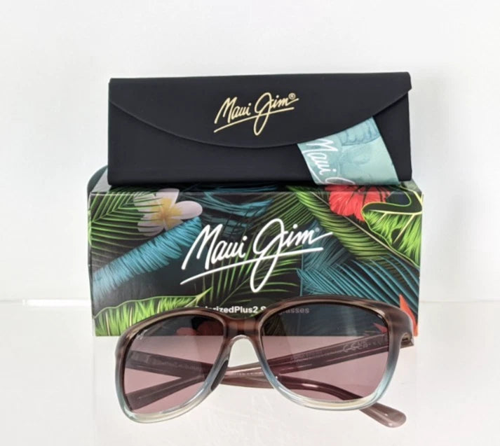 Brand New Authentic Maui Jim Sunglasses STARFISH MJ 744 - 22B STG-SG 56mm Frame