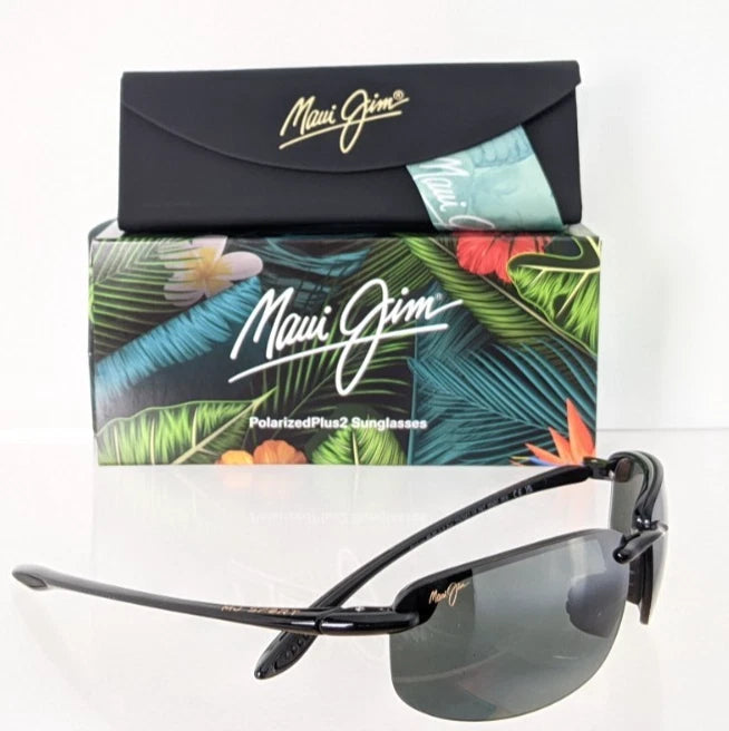 Brand New Authentic Maui Jim Sunglasses Ho'okipa MJ 407 - 02 MP - BG 64mm
