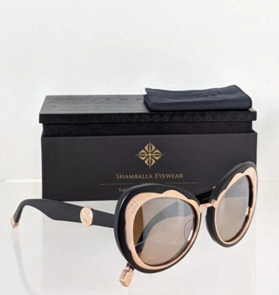 Brand New Authentic Shamballa Sunglasses LOTUS III MBK-RG Larry Sands Frame
