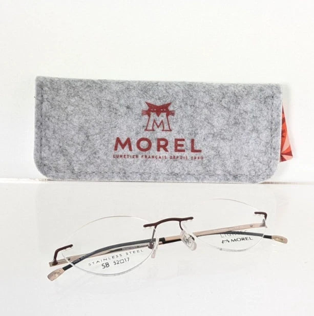 Brand New Authentic MOREL LIGHTEC Eyeglasses 30098 MP 06 Frame 30098L 52mm Frame