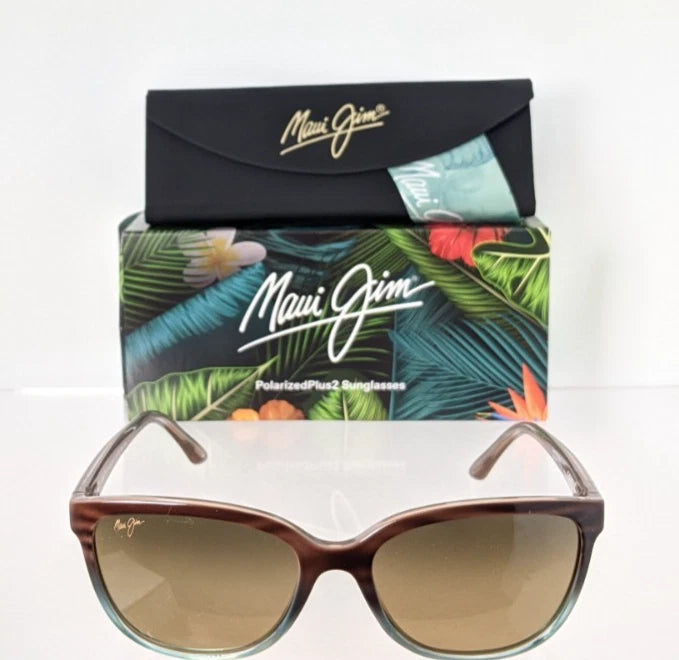 Brand New Authentic Maui Jim Sunglasses HONI MJ 758 - 22B STG-SG 54mm Frame