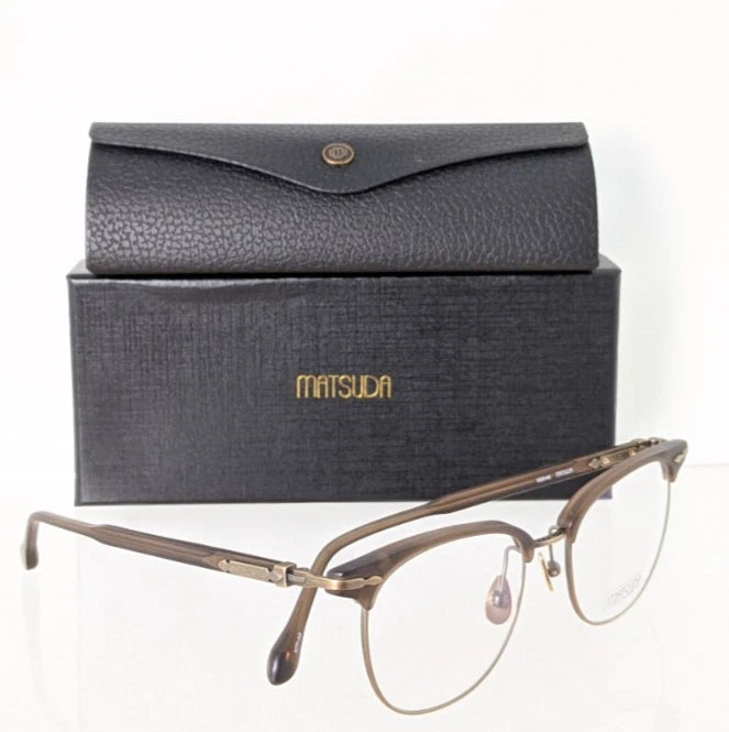 Brand New Authentic MATSUDA M2048 Eyeglasses 51mm Brown Frame