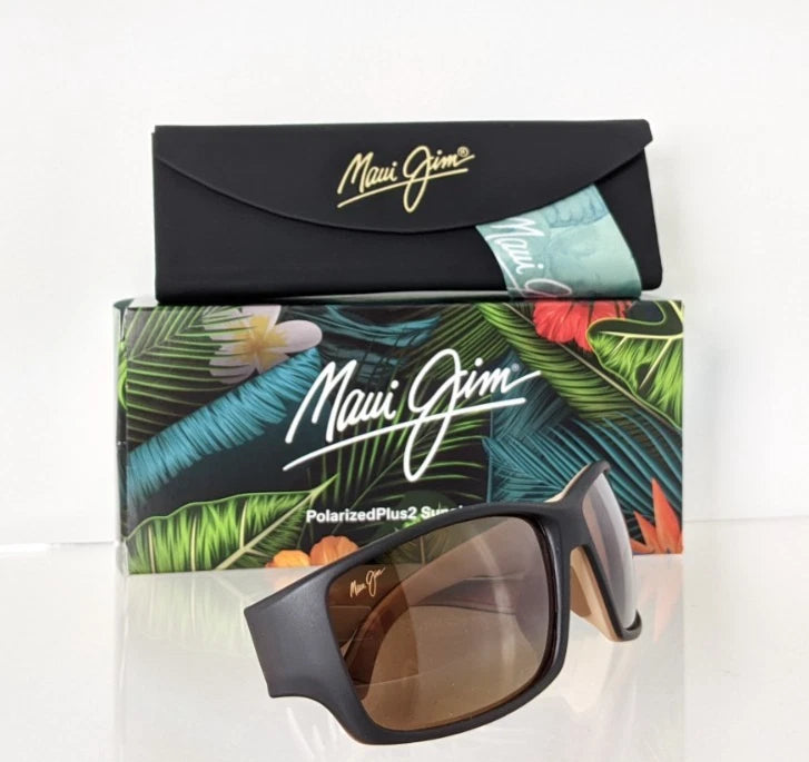 Brand New Authentic Maui Jim Sunglasses LOCAL KINE MJ 810 - 25MC STG-BG 61mm