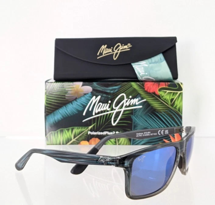 Brand New Authentic Maui Jim Sunglasses ONSHORE MJ 798 - 03S STG - BH 58mm