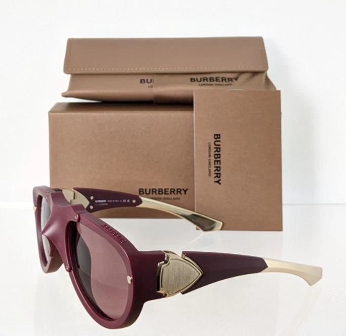 Brand New Authentic Burberry BE 4433 Sunglasses 4140/75 Burgundy 4433-U Frame