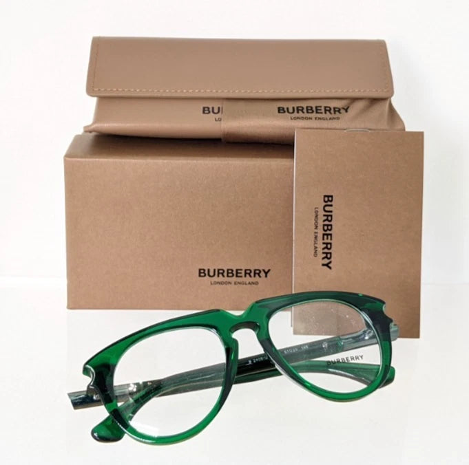 Brand New Authentic Burberry BE 2408 4104 Eyeglasses 2408-U Green 51mm Frame