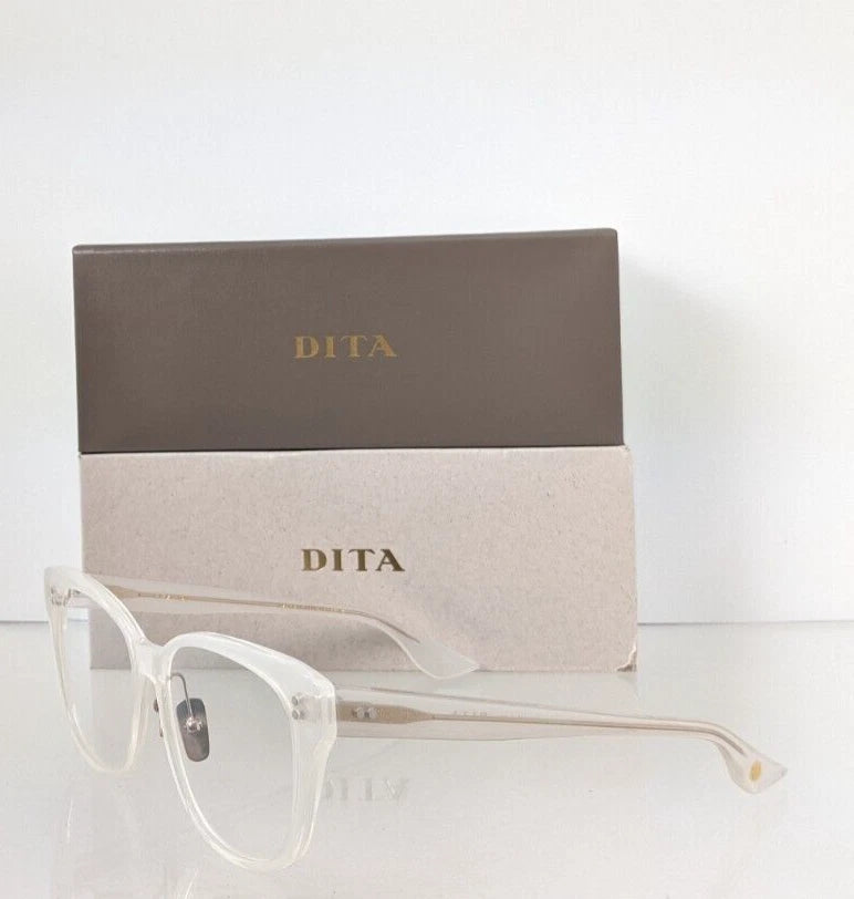 Brand New Authentic Dita Eyeglasses ERAHDU DTX 715 A Ivory Gold 55mm Frame