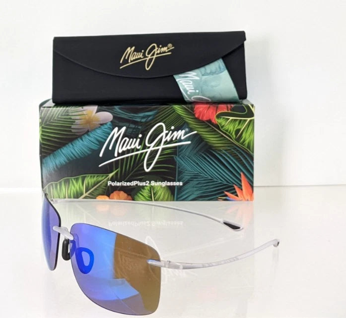 Brand New Authentic Maui Jim Sunglasses HEMA MJ 443 - 05CM MPLT - BH 62mm