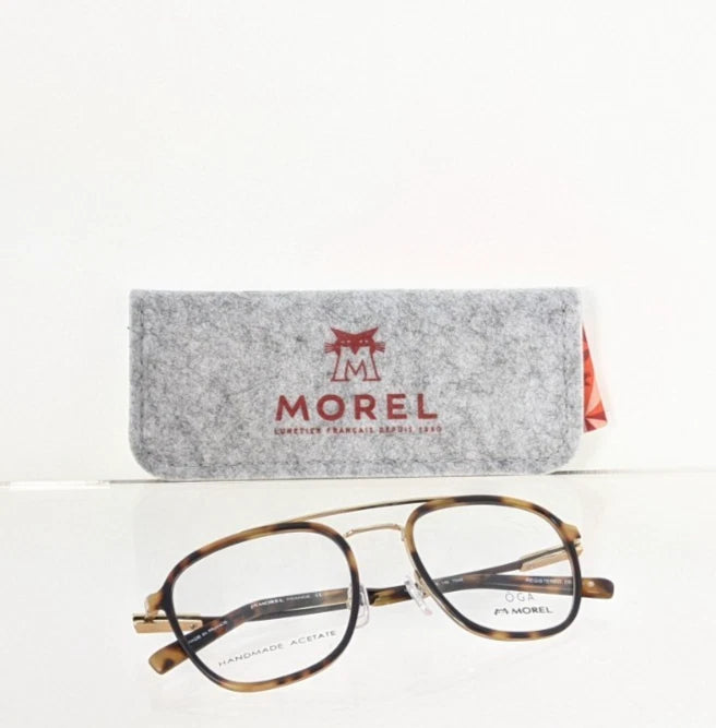 Brand New Authentic MOREL OGA Eyeglasses 10131O TD06 52mm Frame 10131O
