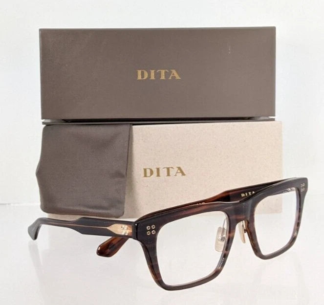 New Authentic Dita Eyeglasses THAVOS DTX-713-A-02 Brown 53mm Frame