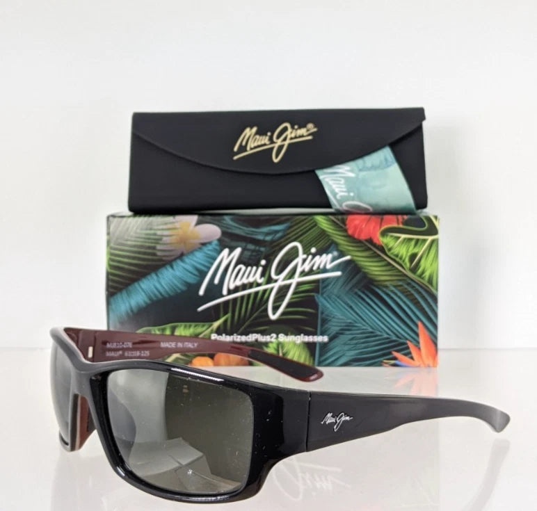 Brand New Authentic Maui Jim Sunglasses LOCAL KINE MJ 810 - 25MC STG-BG 61mm