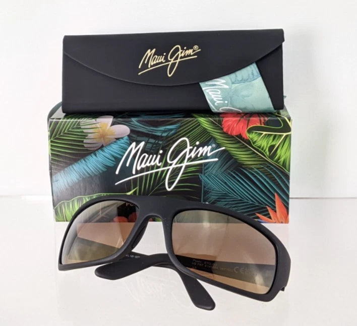 Brand New Authentic Maui Jim Sunglasses PEAHI MJ 202 - 2M STG - BG 65mm