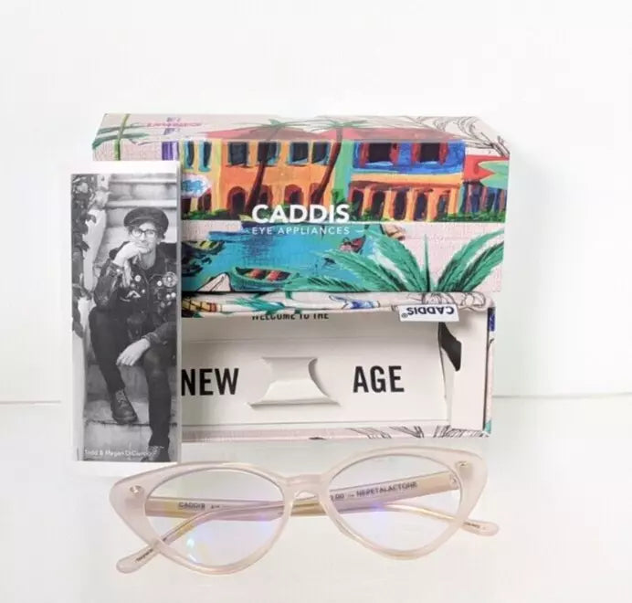 New Authentic CADDIS Eyeglasses Nepetalactone 52mm Pink Frame