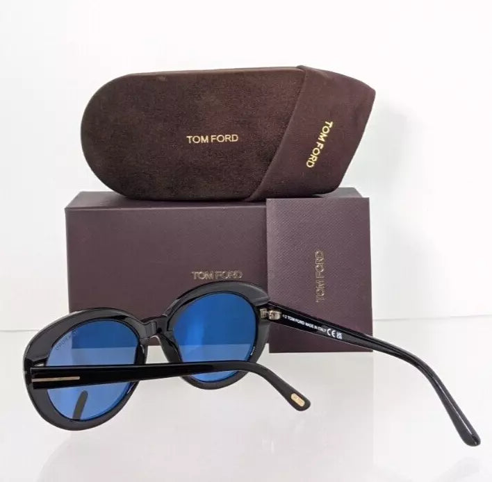 Brand New Authentic Tom Ford Sunglasses FT TF 1009 01A Lily 02 TF1009 55mm