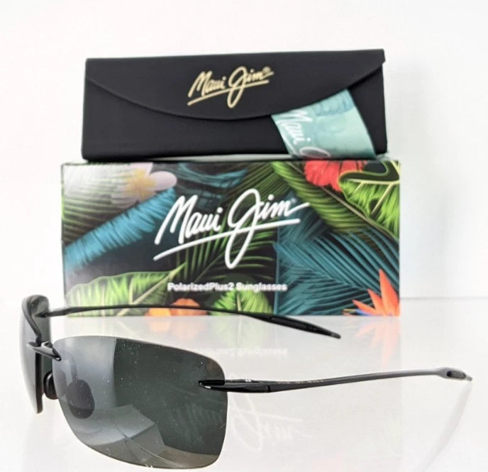 Brand New Authentic Maui Jim Sunglasses LIGHTHOUSE MJ 423 - 02 MP - BG 65mm