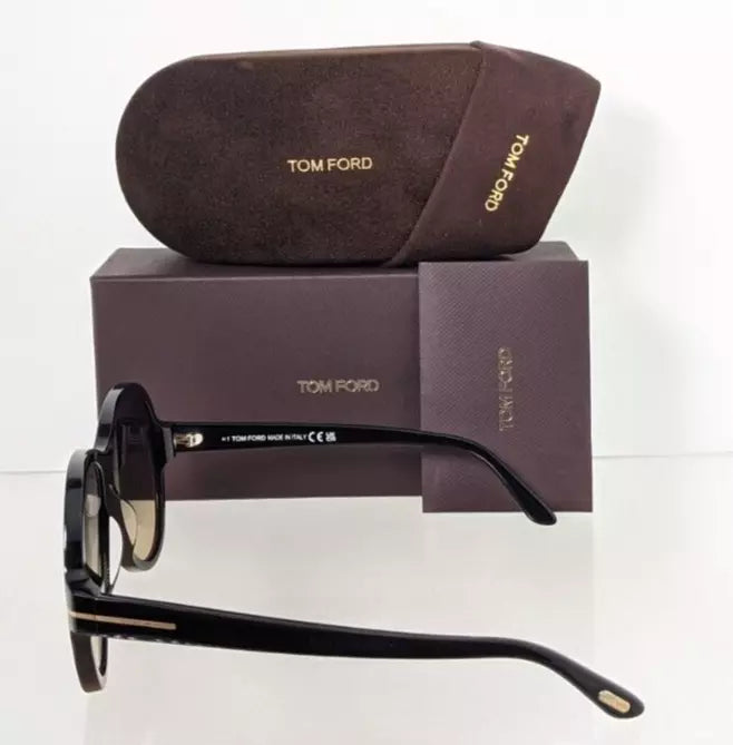 Brand New Authentic Tom Ford Sunglasses FT TF 1033 ECO 01B Camryn TF1033 59mm