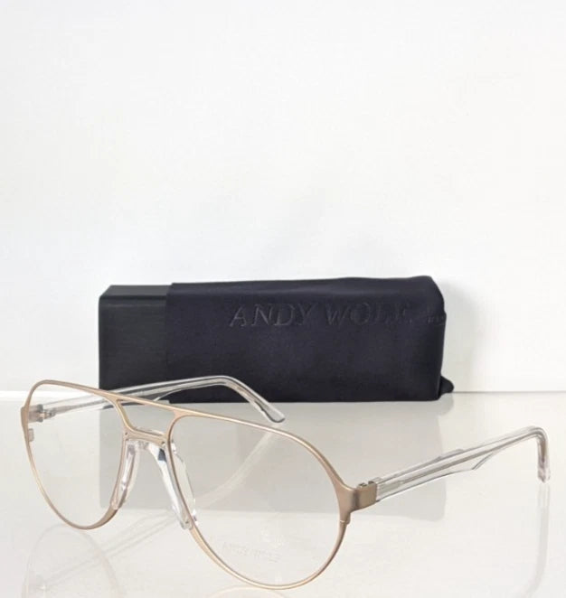 New Authentic Andy Wolf Eyeglasses Adams Col. c Hand Made Austria 59mm Frame