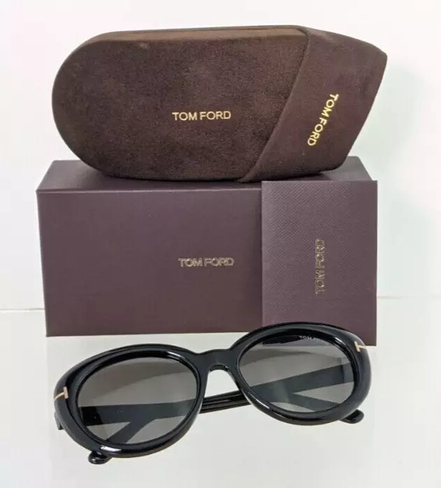 Brand New Authentic Tom Ford Sunglasses FT TF 1009 01A Lily 02 TF1009 55mm