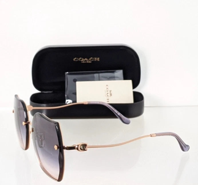 Brand New Authentic Coach Sunglasses HC 7146BD Gold 60mm