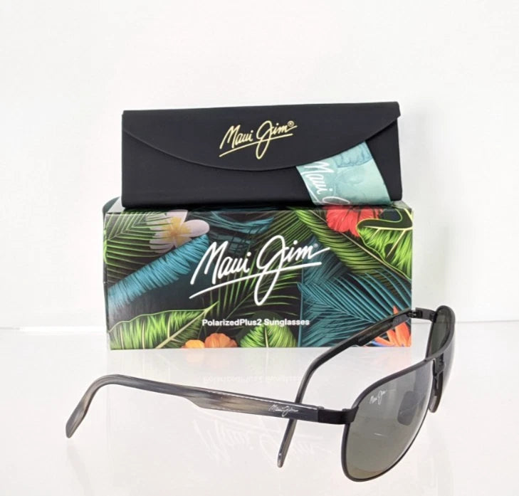 Brand New Authentic Maui Jim Sunglasses CASTLES MJ 728 - 2M STG-BG 61mm Frame