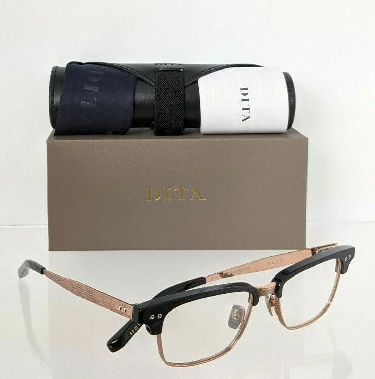 Brand New Authentic Dita Eyeglasses STATESMAN THREE DRX-2064-F-BLK-RGD-52