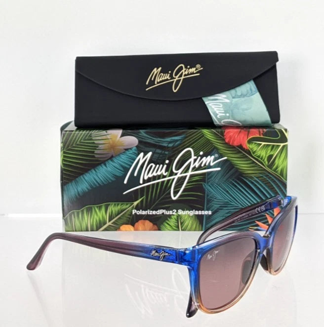 Brand New Authentic Maui Jim Sunglasses HONI MJ 758 - 13A STG-SG 54mm Frame