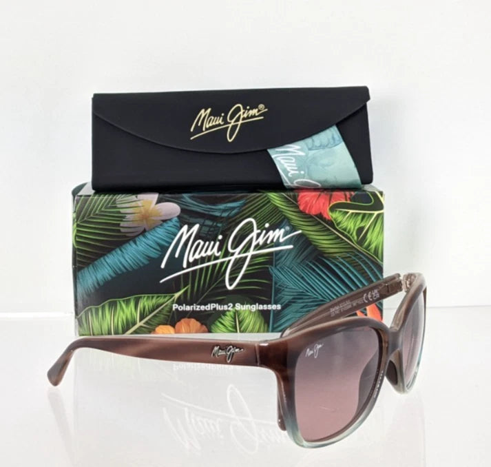 Brand New Authentic Maui Jim Sunglasses STARFISH MJ 744 - 22B STG-SG 56mm Frame