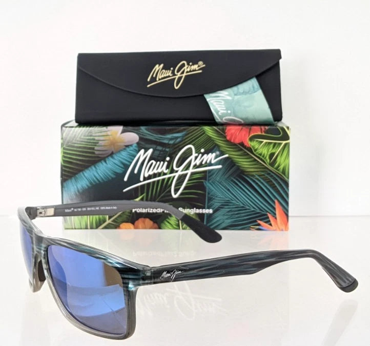 Brand New Authentic Maui Jim Sunglasses ONSHORE MJ 798 - 03S STG - BH 58mm
