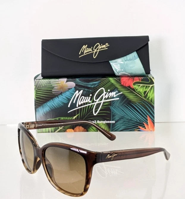 Brand New Authentic Maui Jim Sunglasses STARFISH MJ 744 - 01T STG-SG 56mm Frame